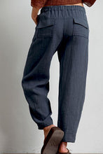 Load image into Gallery viewer, Women Casual Pencil Pants Linen Trousers K7055