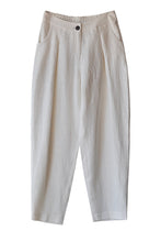 Load image into Gallery viewer, Women Long Cotton Linen Pencil Pants Loose Turnip Pants K7052