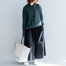 Load image into Gallery viewer, Vintage Corduroy Wide Leg Pants Women Casual Trousers K2492