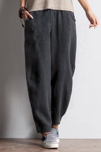 Load image into Gallery viewer, Women Casual Pencil Pants Linen Trousers K7055