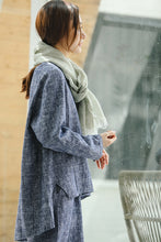 Load image into Gallery viewer, Soft Casual Linen Shawl Women Fashion Scarf W8940