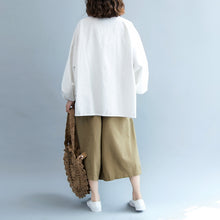 Load image into Gallery viewer, Cute Casual Cotton Shirt Women Fall Tops S7081