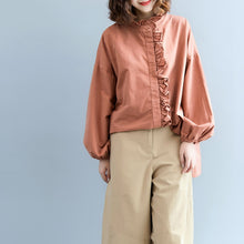 Load image into Gallery viewer, Cute Casual Cotton Shirt Women Fall Tops S7081