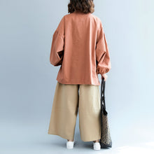 Load image into Gallery viewer, Cute Casual Cotton Shirt Women Fall Tops S7081