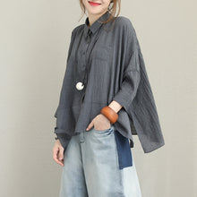 Load image into Gallery viewer, Loose Casual Cotton Shirt Women Blouse For Autumn Q1357
