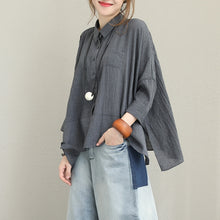 Load image into Gallery viewer, Loose Casual Cotton Shirt Women Blouse For Autumn Q1357