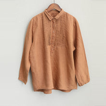 Load image into Gallery viewer, Women Casual Cotton Linen Shirt Fashion Tops For Fall Q1627