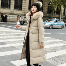 Load image into Gallery viewer, Winter Warm Long Down Coats Women Jacket
