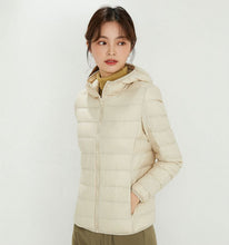 Load image into Gallery viewer, Women's Hooded Down Puffer Coat, Created for FantasyLinen