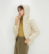 Load image into Gallery viewer, Women's Hooded Down Puffer Coat, Created for FantasyLinen