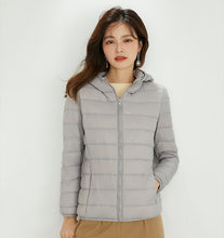 Load image into Gallery viewer, Women's Hooded Down Puffer Coat, Created for FantasyLinen