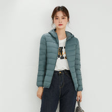 Load image into Gallery viewer, Women's Hooded Down Puffer Coat, Created for FantasyLinen