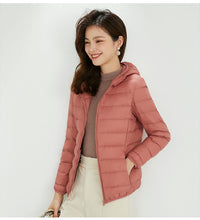 Load image into Gallery viewer, Women's Hooded Down Puffer Coat, Created for FantasyLinen
