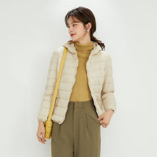 Load image into Gallery viewer, Women's Hooded Down Puffer Coat, Created for FantasyLinen