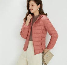 Load image into Gallery viewer, Women's Hooded Down Puffer Coat, Created for FantasyLinen
