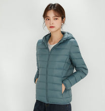 Load image into Gallery viewer, Women's Hooded Down Puffer Coat, Created for FantasyLinen