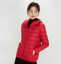 Load image into Gallery viewer, Women's Hooded Down Puffer Coat, Created for FantasyLinen