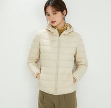Load image into Gallery viewer, Women's Hooded Down Puffer Coat, Created for FantasyLinen