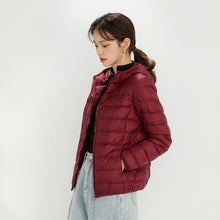 Load image into Gallery viewer, Women&#39;s Hooded Down Puffer Coat, Created for FantasyLinen
