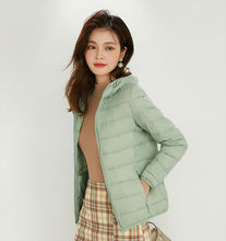 Load image into Gallery viewer, Women's Hooded Down Puffer Coat, Created for FantasyLinen