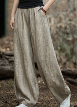 Load image into Gallery viewer, Women Zha Dyeing Color Pocket Casual Loose Pants, Vacation Women&#39;s Loose Casual Pants
