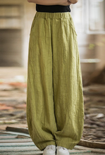 Load image into Gallery viewer, Women Zha Dyeing Color Pocket Casual Loose Pants, Vacation Women&#39;s Loose Casual Pants
