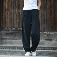 Load image into Gallery viewer, Women Summer High Waisted Lounge Pants,  Drawstring Elastic Waist Pants, Casual Yoga Beach Trousers With Pockets
