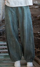 Load image into Gallery viewer, Women Zha Dyeing Color Pocket Casual Loose Pants, Vacation Women&#39;s Loose Casual Pants
