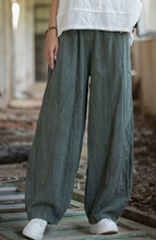 Load image into Gallery viewer, Women Zha Dyeing Color Pocket Casual Loose Pants, Vacation Women&#39;s Loose Casual Pants
