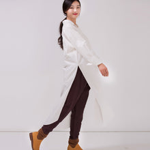 Load image into Gallery viewer, Women&#39;s Cotton Long Cardigan Shirt Dress
