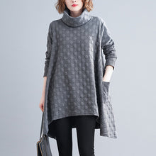 Load image into Gallery viewer, Sweater for Women, Cotton Turtleneck Sweater, Casual Oversized Sweaters
