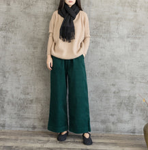 Load image into Gallery viewer, Vintage Pure Color Wool Warm Scarf Women Fashion Shawl W19110
