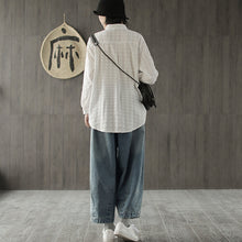 Load image into Gallery viewer, Vintage Loose Wide-leg Blue Jeans Women Casual Denim Pants K1351