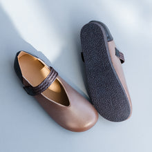 Load image into Gallery viewer, Casual Simple Women Comfort Leather Flat Shoes For Spring X25032
