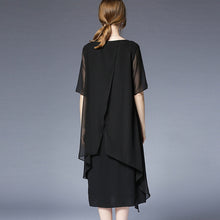 Load image into Gallery viewer, Plus Summer Irregular Loose Dresses Women Casual Clothes 6937
