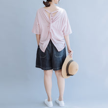 Load image into Gallery viewer, Women Loose Black And Blue Cowboy Shorts For Summer K6052
