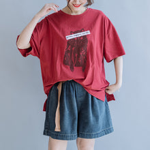 Load image into Gallery viewer, Women Loose Black And Blue Cowboy Shorts For Summer K6052
