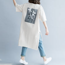 Load image into Gallery viewer, Women Simple Cotton Loose Shirt Dresses For Summer Q6057
