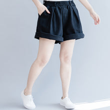 Load image into Gallery viewer, Summer Wide-leg Cotton Casual Shorts Women Cool Pants K27052
