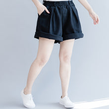 Load image into Gallery viewer, Summer Wide-leg Cotton Casual Shorts Women Cool Pants K27052