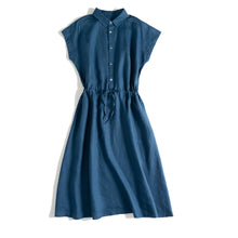 Load image into Gallery viewer, Women Casual Linen Maxi Dresses Summer Loose Clothes

