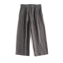 Load image into Gallery viewer, Women Loose Linen Pants Casual Drawing Summer Trousers