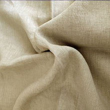 Load image into Gallery viewer, Frayed Ruffle Linen Pillow Case In Midnight Washed &amp; Softened