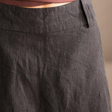 Load image into Gallery viewer, Gray Art Causal Cotton Linen Trousers Women Clothes K2237A - FantasyLinen
