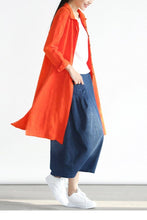 Load image into Gallery viewer, 2018 Denim Pocket Cotton Skirt Simple Women Clothes Q0501A - FantasyLinen
