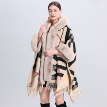 Load image into Gallery viewer, Warm Causel Women Wrap Cape Winter Coats