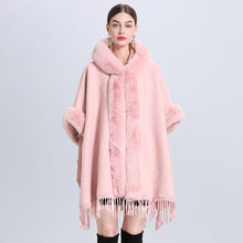 Load image into Gallery viewer, Warm Causel Women Wrap Cape Winter Coats