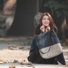 Load image into Gallery viewer, Canvas Tote Bags, Crossbody Bag, Handbags - FantasyLinen
