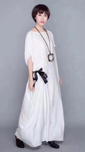Load image into Gallery viewer, Elegance White Casual Loose Fitting Maxi Dresses For Women
