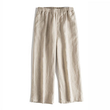 Load image into Gallery viewer, Loose Linen Casual Pants Women Straight Leg pants
